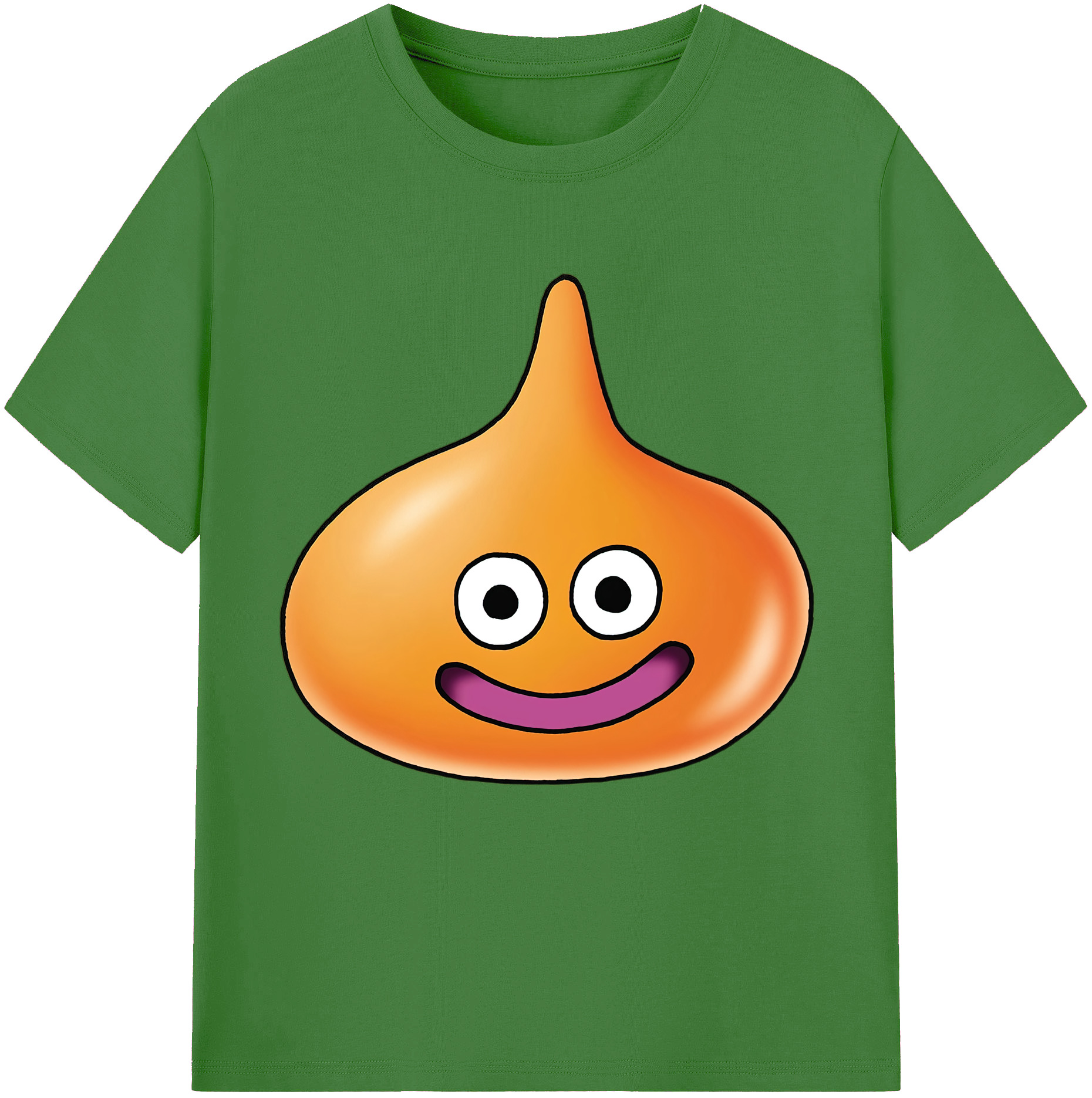 （画像用） ドラゴンクエスト Doragon Kuesuto Dragon Quest レディースカジュアルプリントTシャツ（綿100％）